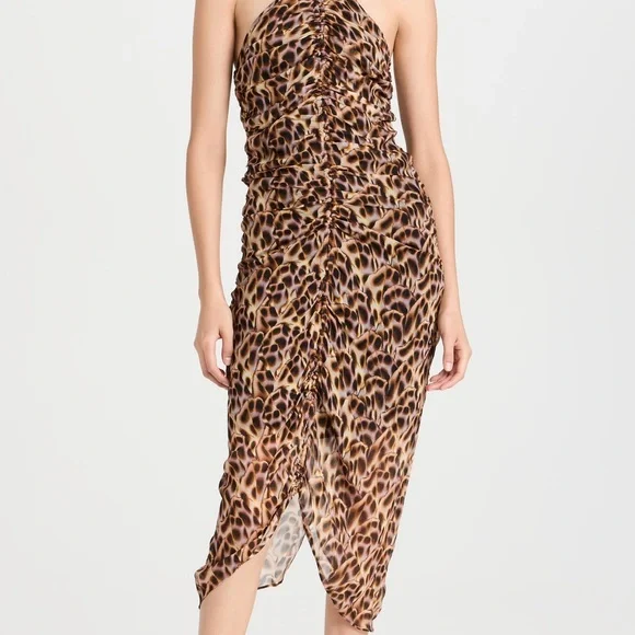 Isabel Marant Étoile Valdi Dress in Ochre size 42 - Picture 3 of 7